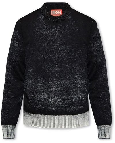 DIESEL K-larence-b Crewneck Sweater - Black