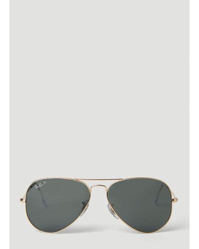 Ray-Ban Legend Aviator Frame Polarised Sunglasses - Grey