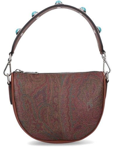 Shoulder bags Etro - Paisley patterned shoulder bag - 0N4618010600