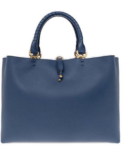 Chloé 'marcie' Shopper Bag - Blue