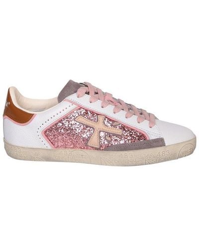 Premiata Stevend Low-top Sneakers - Pink