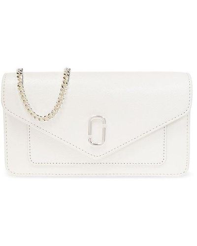 Marc Jacobs ‘The Longshot’ Wallet On Chain - White
