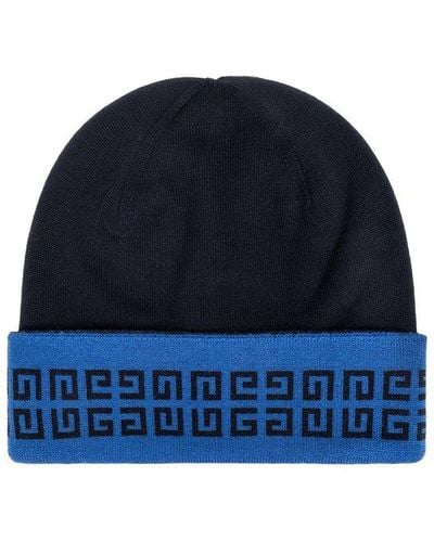 Givenchy Woolen Hat, - Blue