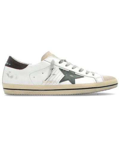 Golden Goose Star Patch Low-top Trainers - White