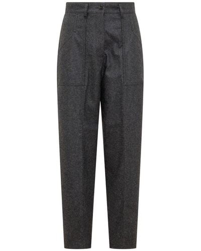 Forte Forte Forte-Forte Cargo Trousers - Grey