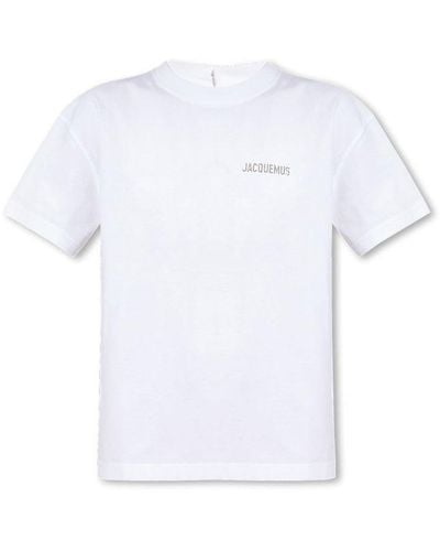 Jacquemus ‘Fiesta’ T-Shirt With Logo - White