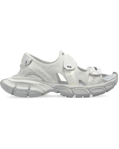 Balenciaga 3xl Open-toe Sandals - White