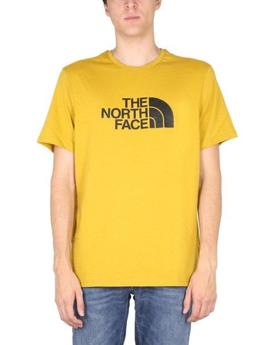 The North Face Crewneck T-shirt - Yellow