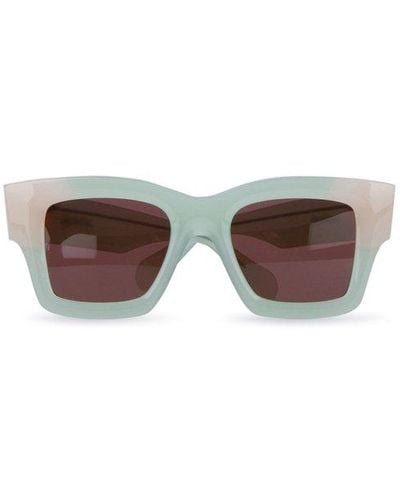 Jacquemus Square Frame Sunglasses - Multicolor