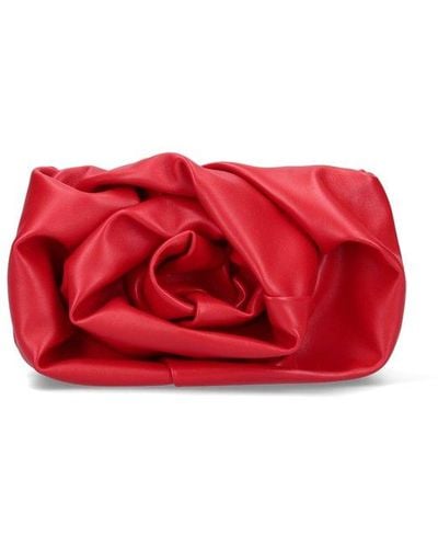 Burberry "rose" Pouch - Red