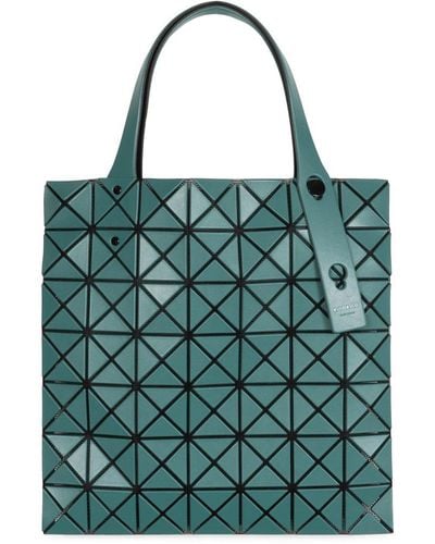 Bao Bao Issey Miyake Geometric-pattern Shopper Bag - Green
