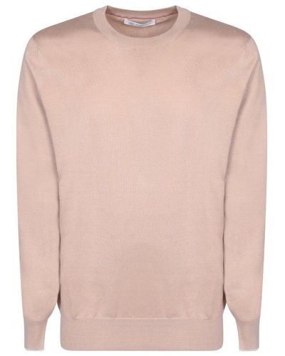 Brunello Cucinelli Crewneck Knitted Pullover - Pink