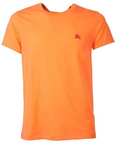 Burberry T-shirts And Polos - Orange