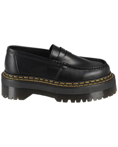 Dr. Martens Chunky Sole Slip-on Loafers - Black