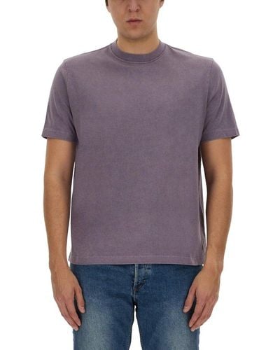 PS by Paul Smith Short-sleeved Crewneck T-shirt - Purple