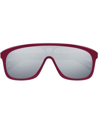 Chloé Aviator Sunglasses, - Red