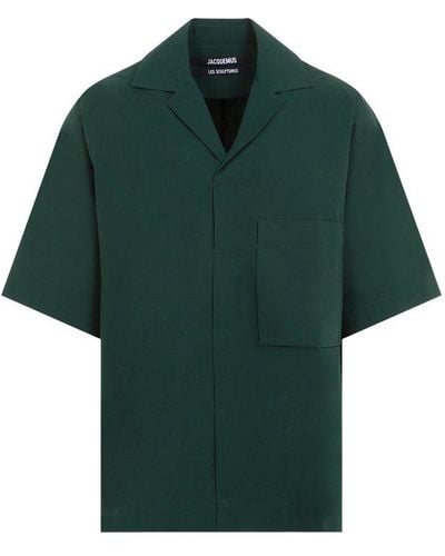 Jacquemus Boxy Polo Shirt - Green