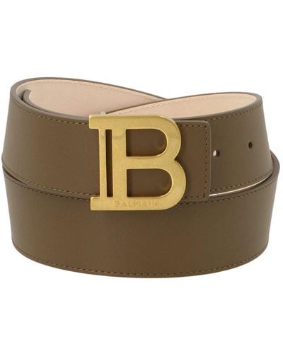 Balmain B Belt - Green