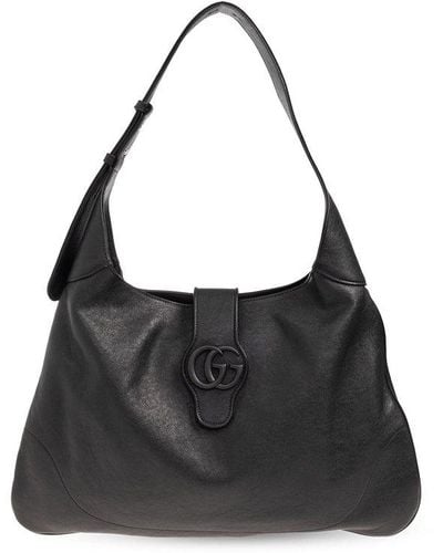 Gucci 'aphrodite Large' Shoulder Bag, - Black
