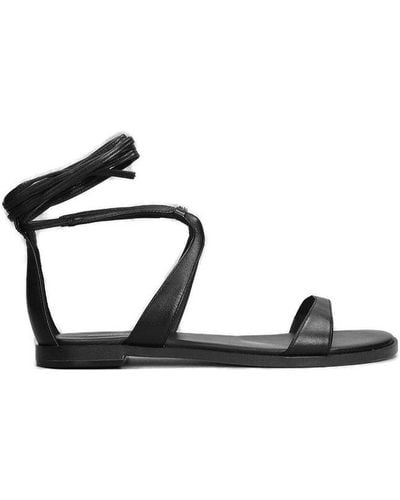 MICHAEL Michael Kors Amara Ankle Strap Sandals - Black
