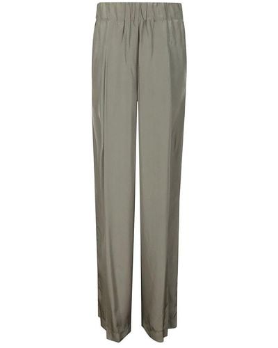 Dries Van Noten Elasticated Waistband Trousers - Grey