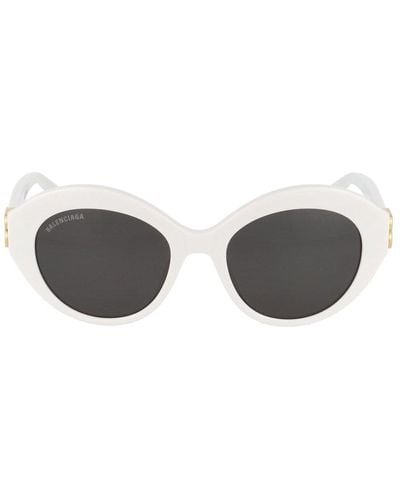 Balenciaga Cat-eye Frame Sunglasses - Grey