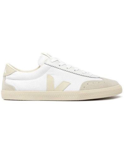 Veja Volley Lace-up Trainers - White