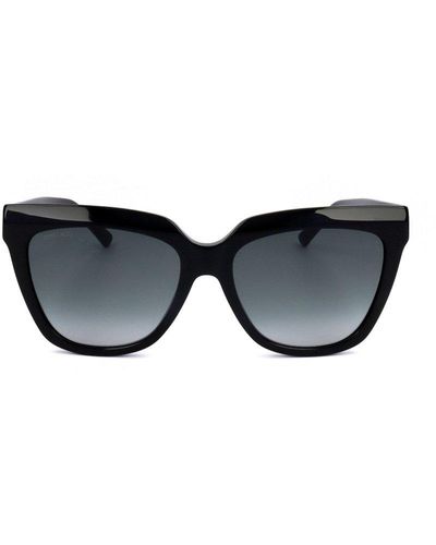 Jimmy Choo Julieka Square-frame Sunglasses - Black