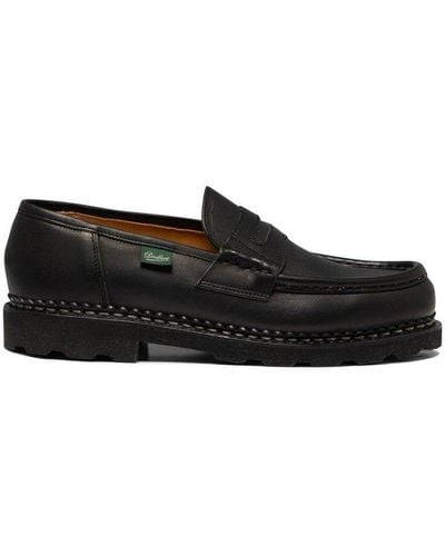 Paraboot Reims Marche Loafers - Black