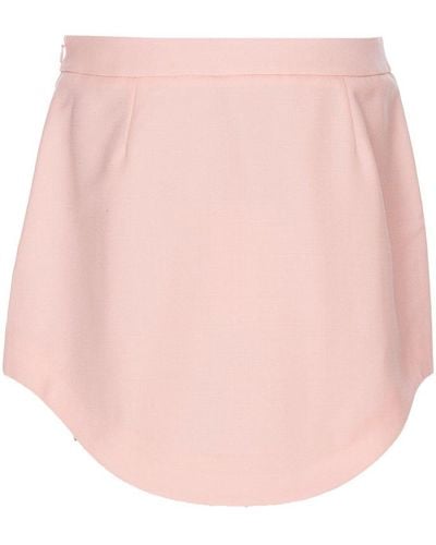 Casablancabrand High-waisted Mini Skirt - Pink