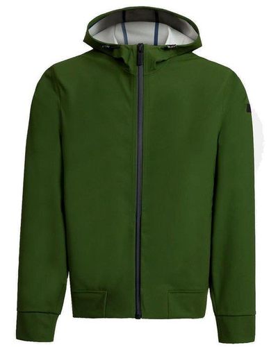 Rrd Zipped Hooded Jacket - Green