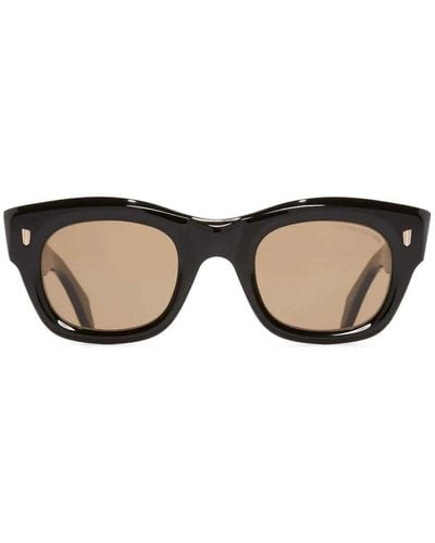 Cutler and Gross Square Frame Sunglasses - Brown