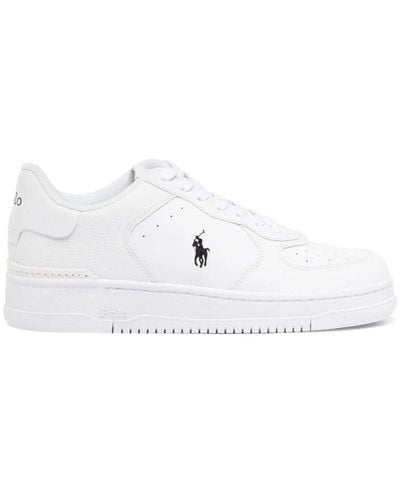 Polo Ralph Lauren Masters Court Low-top Trainers - White