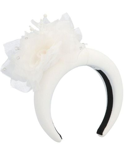 Maison Margiela Polyester Headband - White