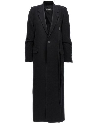 Ann Demeulemeester Lieke Coats, Trench Coats - Black