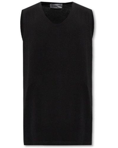 Yohji Yamamoto Sleeveless T-shirt - Black