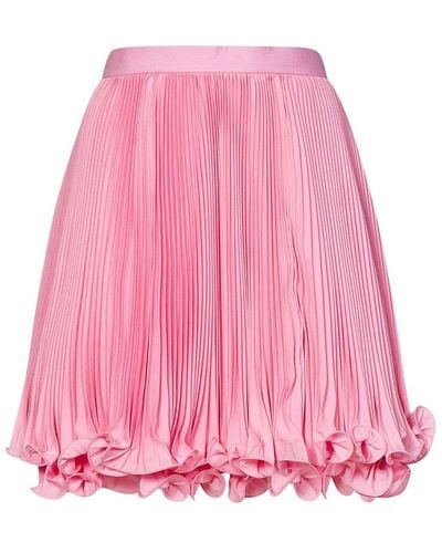 Balmain Paris Mini Skirt - Pink