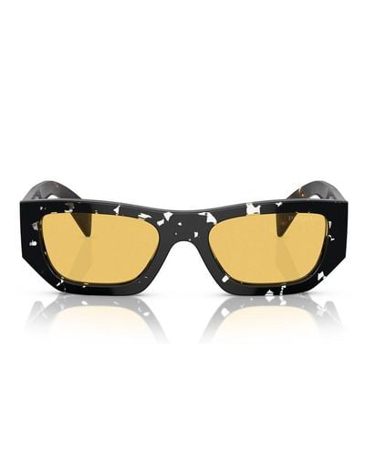 Prada Pra01S Symbole Sunglasses - Yellow
