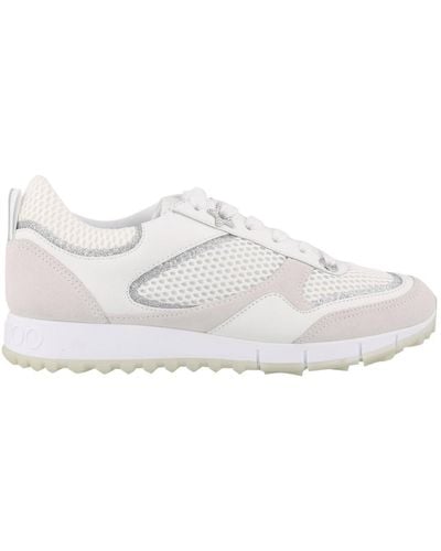 Jimmy Choo Java/f Low Top Trainers - White