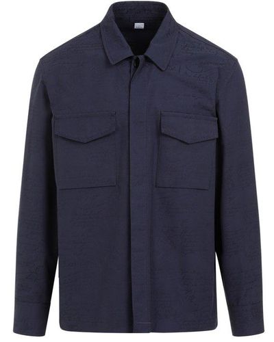 Berluti Cotton Jacket - Blue