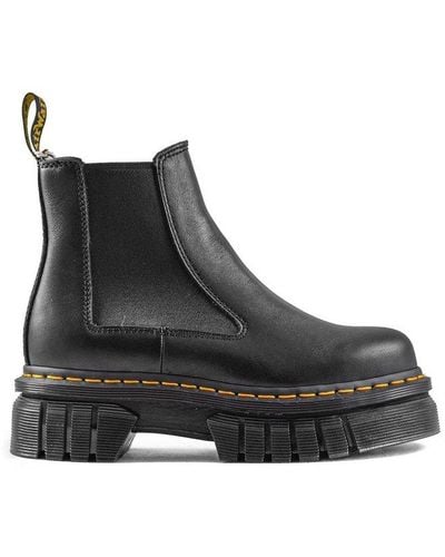 Dr. Martens Round Toe Chelsea Boots - Black