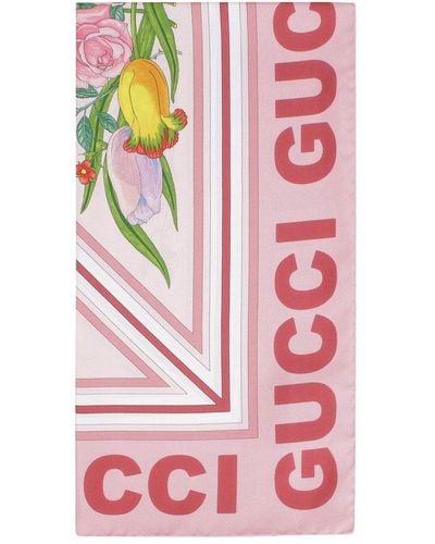 Gucci Foulards & Scarfs - Pink