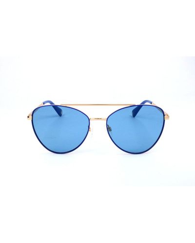 Love Moschino Pilot Frame Sunglasses - Blue