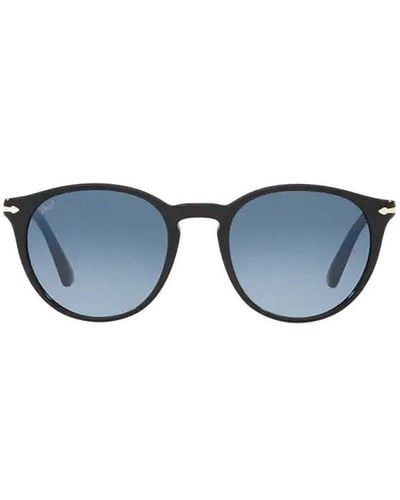 Persol Round Frame Sunglasses - Black