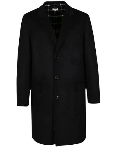 Alexander McQueen Blackwool Reversible Coat