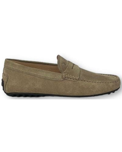 Tod's City Gommino Driving Loafers - Green
