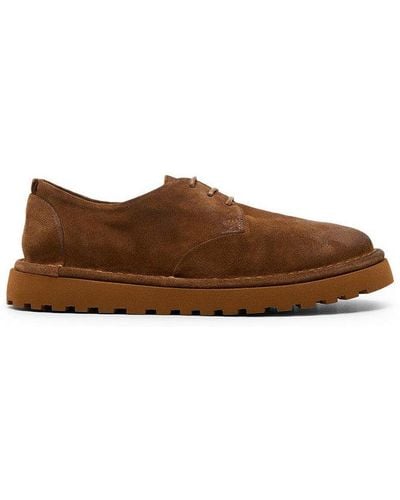 Marsèll Sancrispa Alta Pomice Derby Shoes - Brown