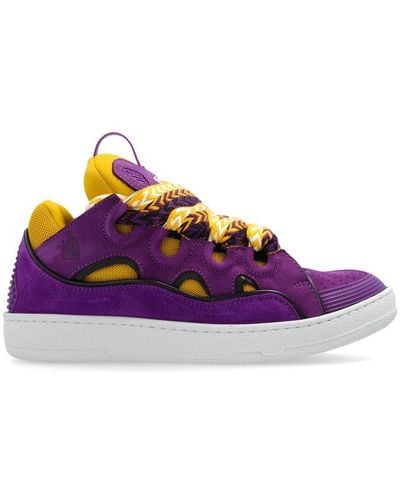 Lanvin Curb Low-top Trainers - Purple
