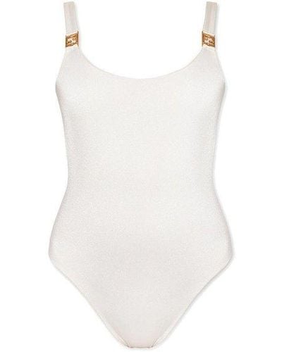 Fendi One-piece Swimsuit - White