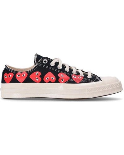 COMME DES GARÇONS PLAY Chuck 70 Low-top Trainers - Red